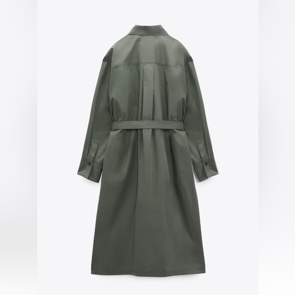 ✨SALE✨ ZARA MULTI-POSITIONAL SHIRTDRESS ✨SALE✨ - Picture 13 of 16